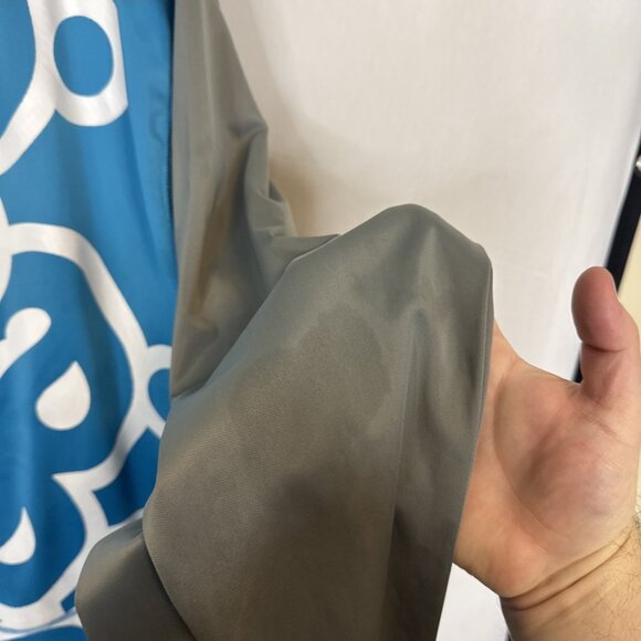 Saga Outerwear Logo Riding Crew Softshell Pullover Blue XXL Freestyle Ski - Picture 6 of 11